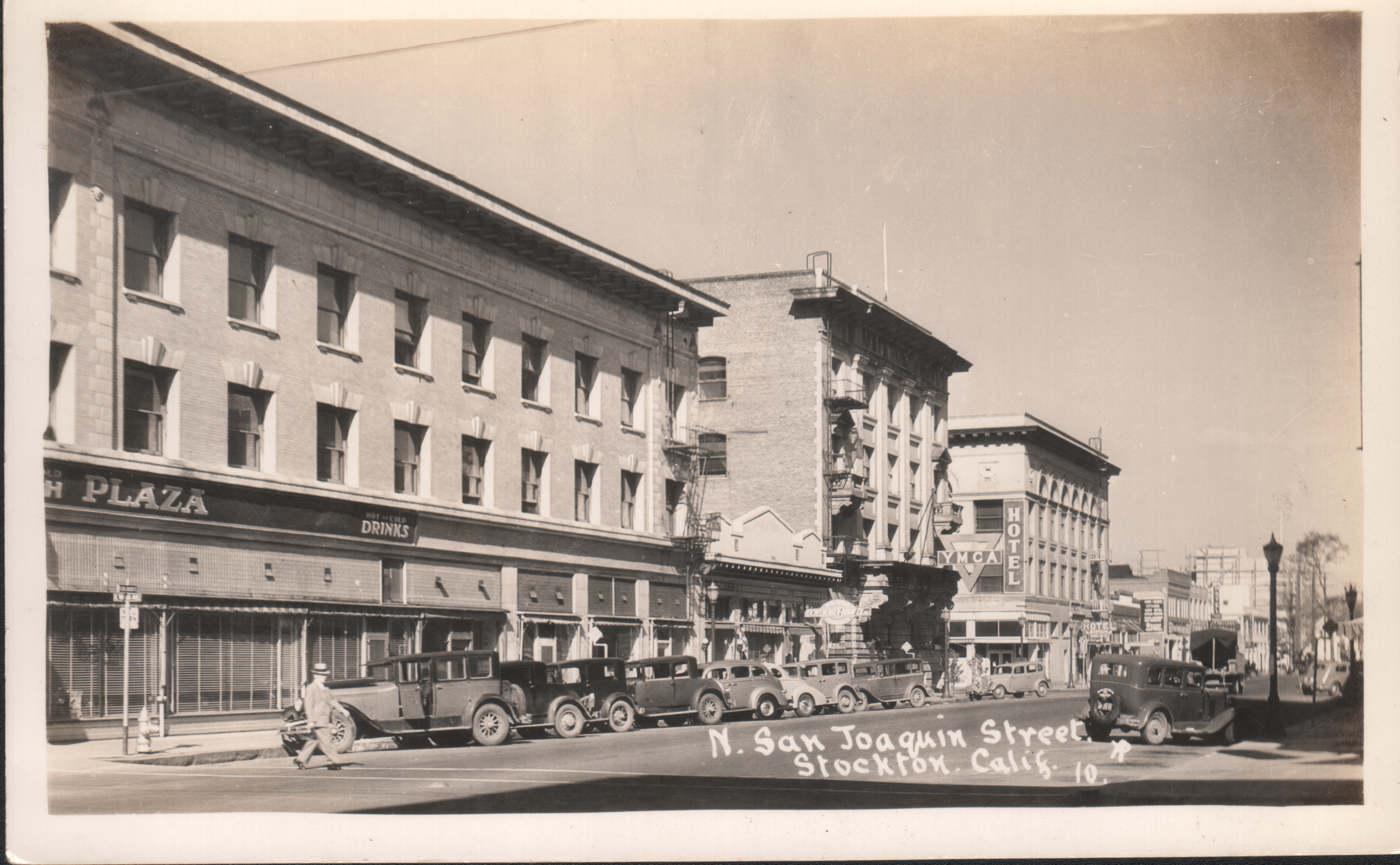No San Joaquin St  and Channel St circa 1930s