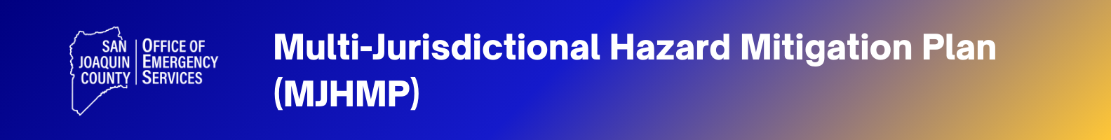 Blue and gold gradient background with text overlay.